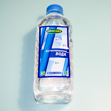 Вода дистиллированная (1 литр)