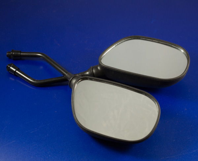 Зеркала 026 (пластиковые, черные, М10 x 125 x 80 мм.)