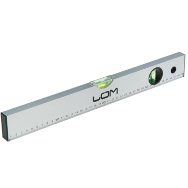Уровень алюминиевый LOM (2 глазка, линейка 300 мм.)