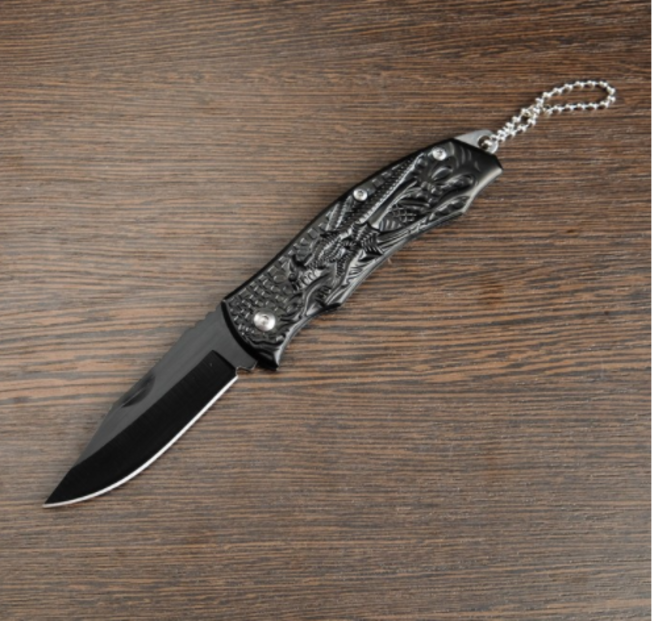 Нож складной Мастер ДРАКОН (сталь, пластик, ПД 160 мм.)