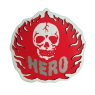 Наклейка HERO 0308 (винил, 130 x 140 мм.)