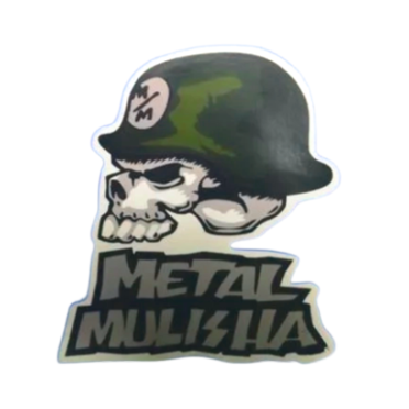 Наклейка Metal Mulisha 5586 (винил, 100 x 110 мм.)