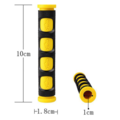 Накладки на рычаги (желтые, противоскользящие, 100 х d10 х D17 мм.)