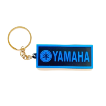 Брелок для ключей ЯМАХА (резина, черно-синий)