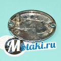 Крышка декоративная правая Гвалиор, Динго T125 (овальная 2 отверстия, хром)