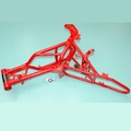 Рама TTR125 (красная) АРХИВ