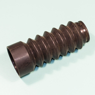 Гофра вилки JAMBO (черная 1 шт., короткая, высота 130 x d28 и 45 мм.)