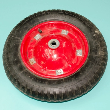 Колесо тачка 3.00 х 8 / 13 x 3 (с камерой, без оси d16 мм.) АРХИВ
